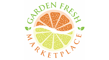 A theme logo of Garden Fresh Marketplace